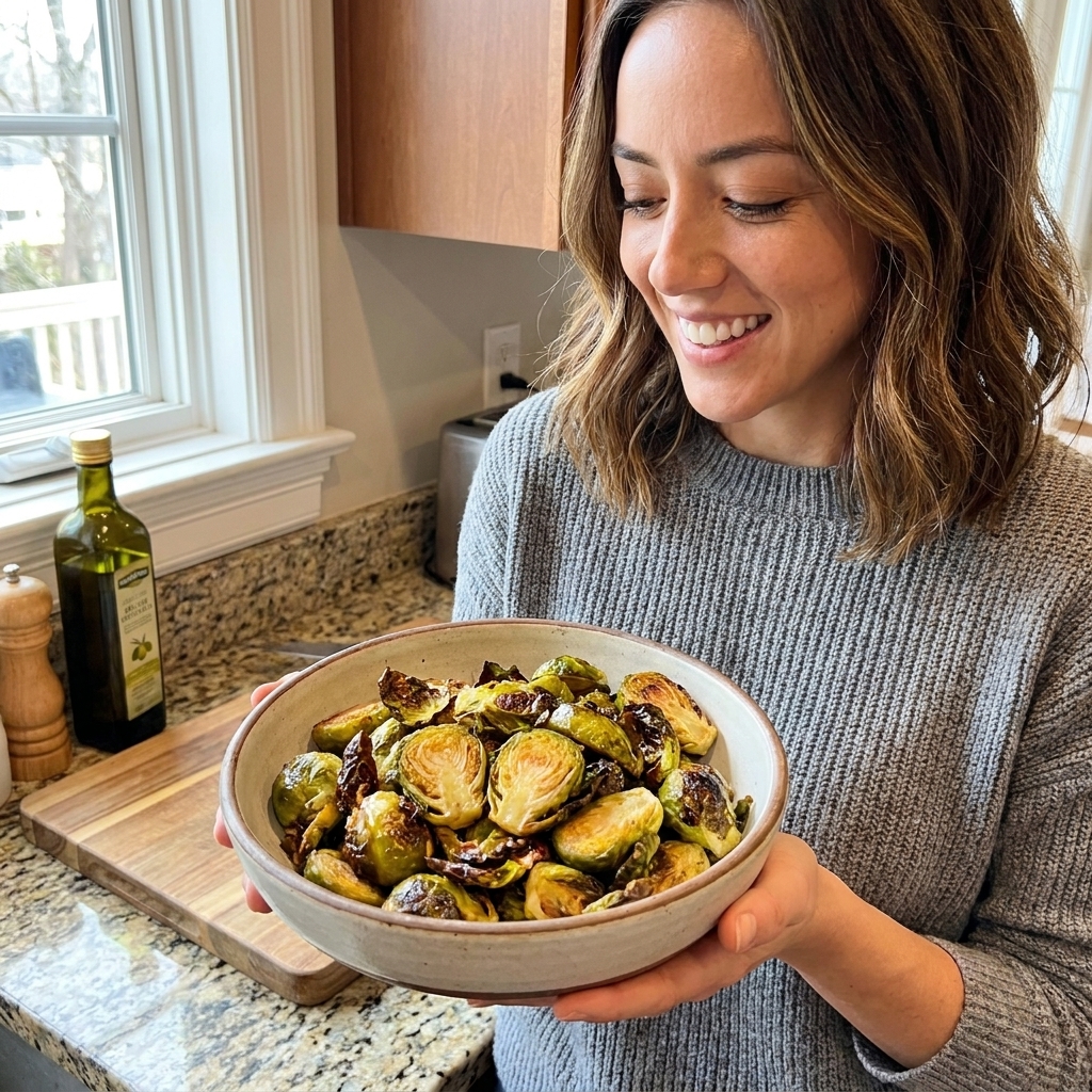 Air Fryer Brussels Sprouts
