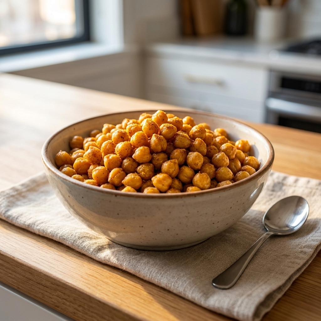 Crispy Air Fryer Chickpeas 5 Ways