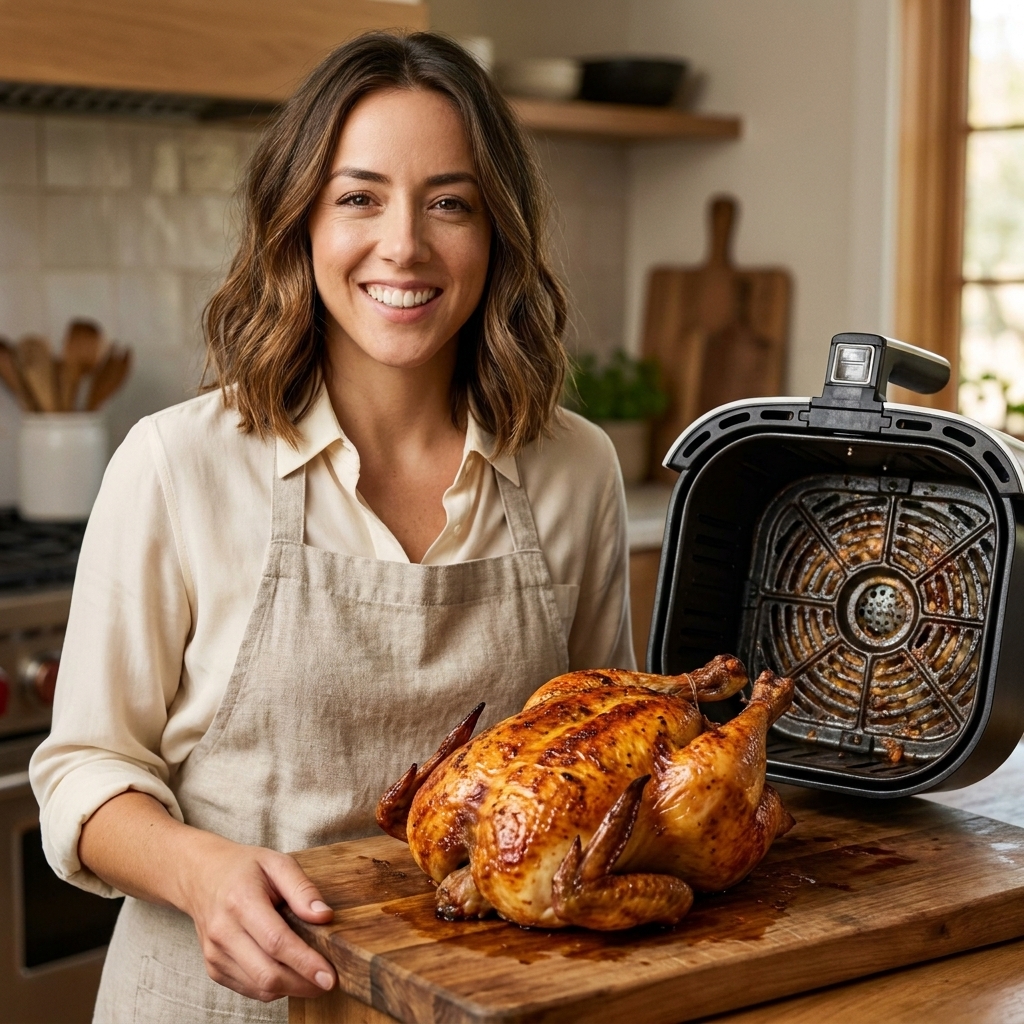 Air Fryer Whole Chicken