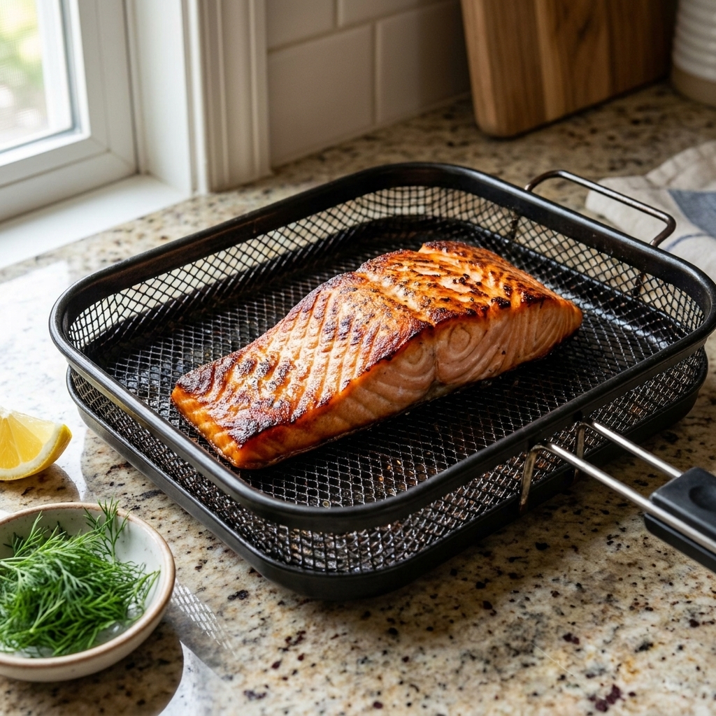 Air Fryer vs. Oven Baked Salmon