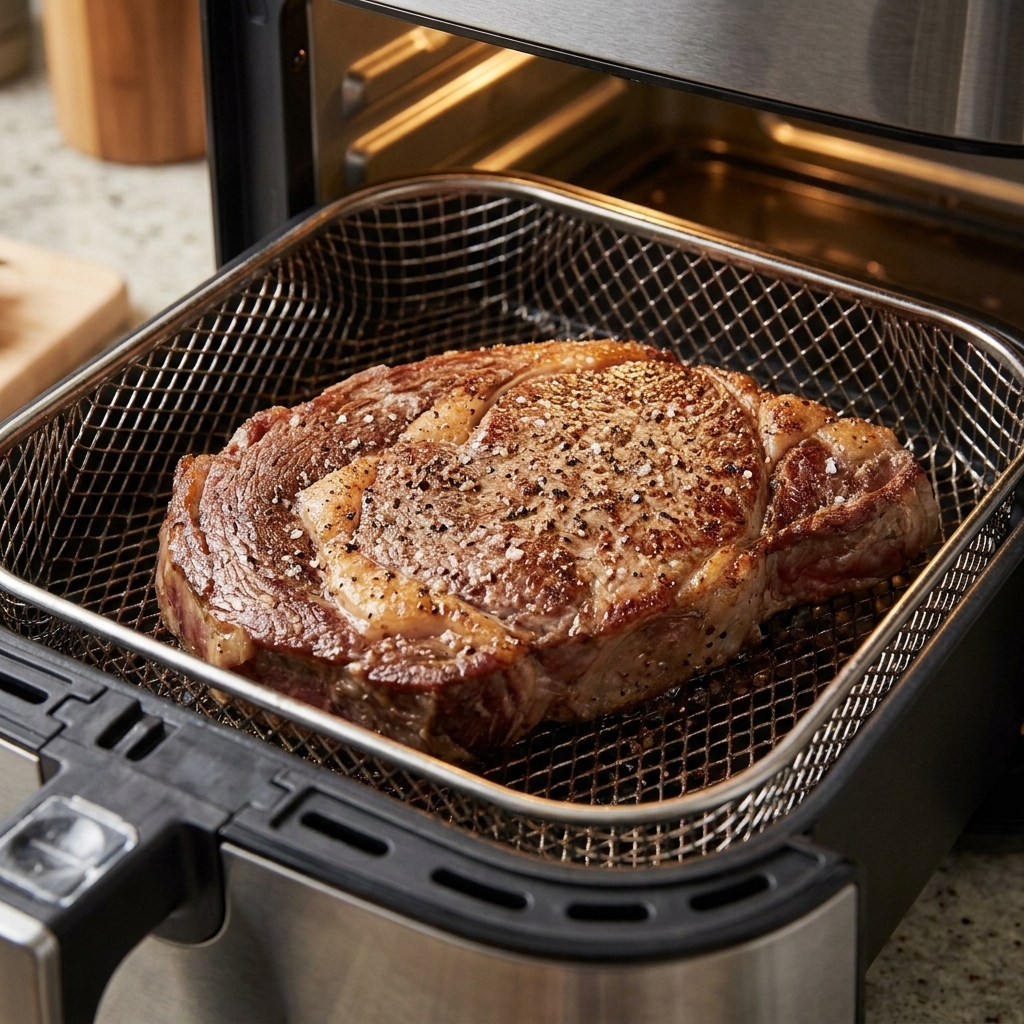 Air Fryer Steak Cook Times (Rare to Well-Done)