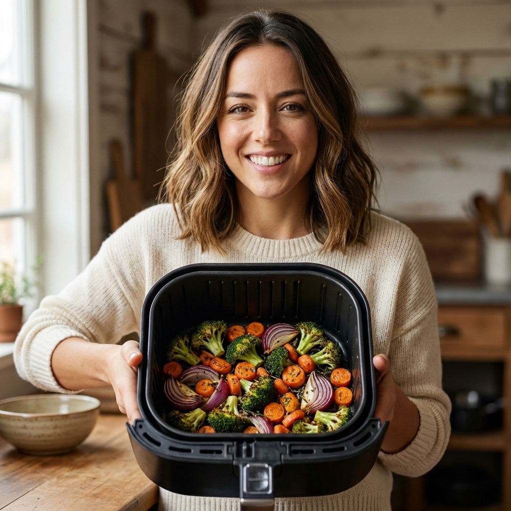 Air Fryer Vegetable Roasting Time Chart (By Density)